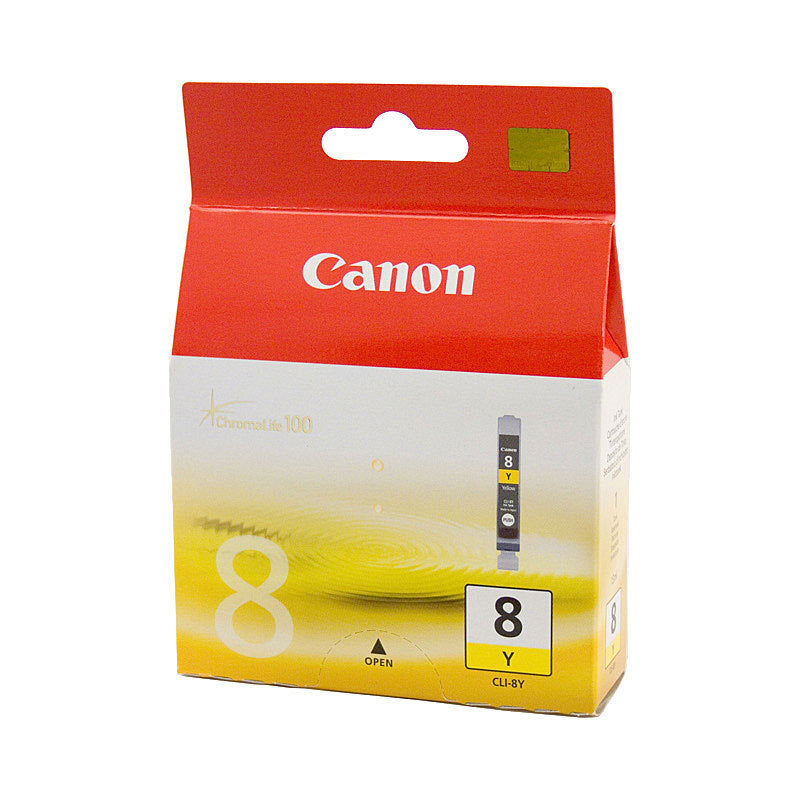 CANON CLI8 YELLOW INK CARTRIDGE