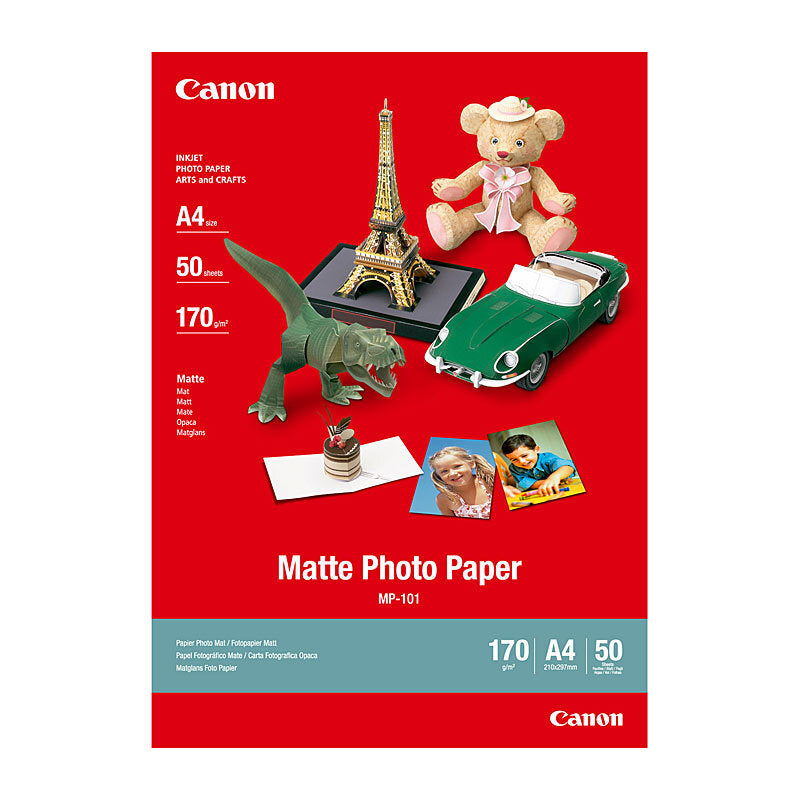 CANON PAPER MP101 A4 PHOTO MATTE 50PK 170GSM