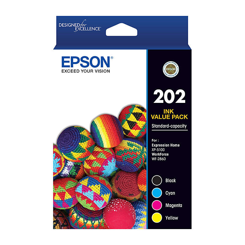 EPSON C13T02N692 202 4 INK VALUE PACK