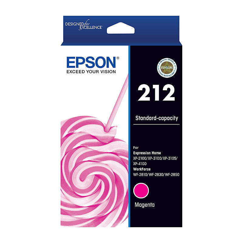EPSON C13T02R392 212 MAGENTA INK CARTRIDGE