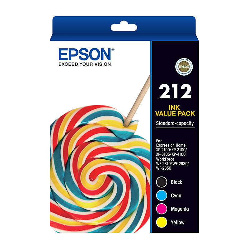 EPSON C13T02R692 212 4 INK VALUE PACK
