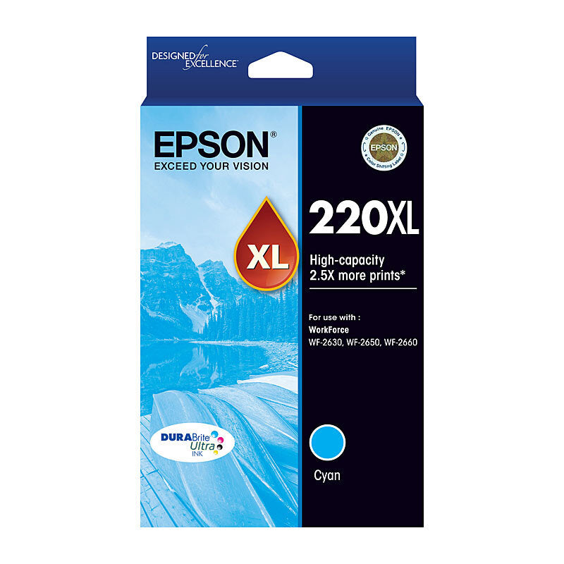 EPSON C13T294292 220XL CYAN INK CARTRIDGE