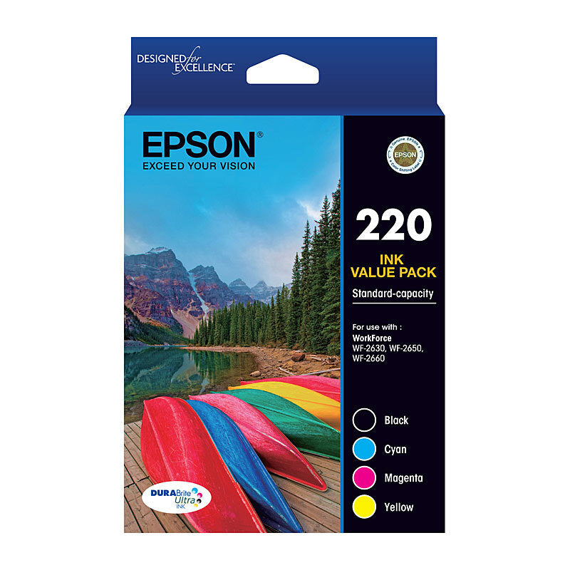 EPSON C13T293692 220 BK C M Y VALUE PACK