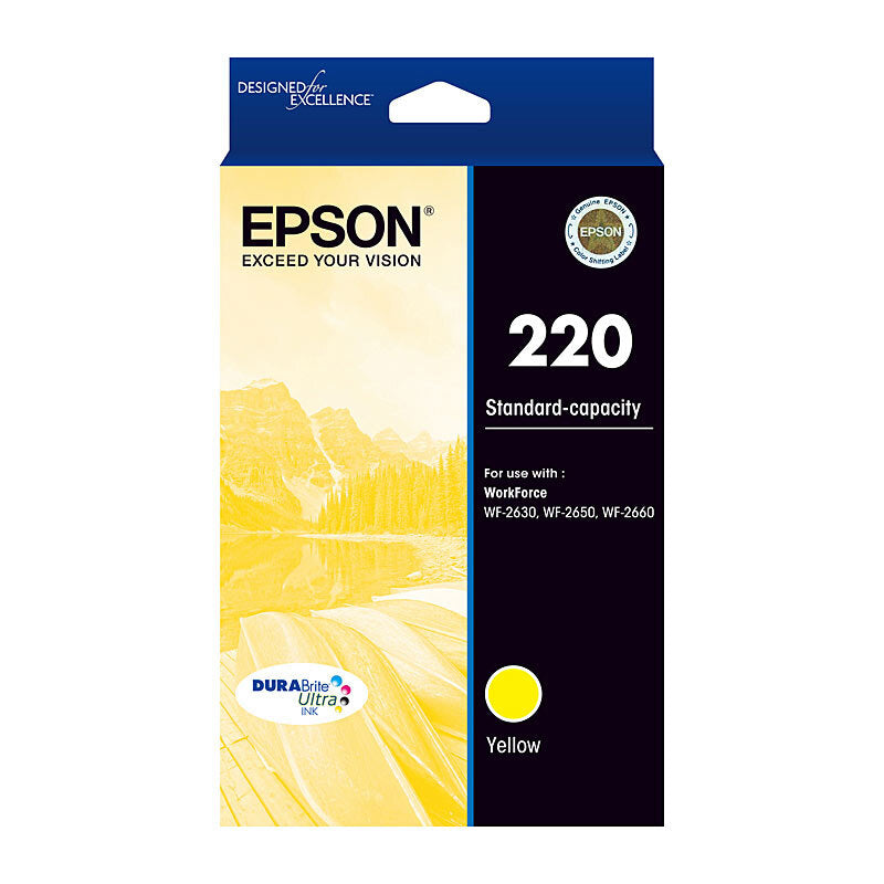 EPSON C13T293492 220 YELLOW INK CARTRIDGE