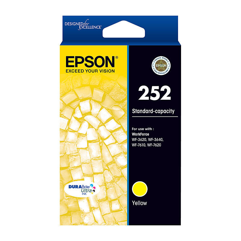 EPSON T2524 252 YELLOW INK CARTRIDGE