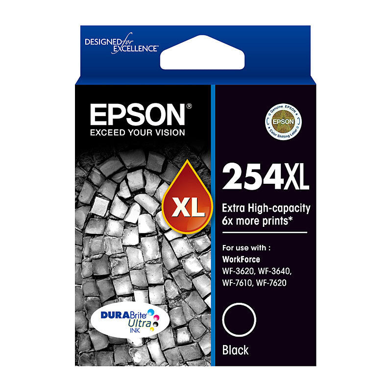 EPSON T2541 254XL EXTRA LARGE BLACK INK CARTRIDGE