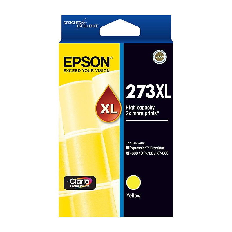 EPSON T2735 273XL HIGH YIELD YELLOW INK CARTRIDGE