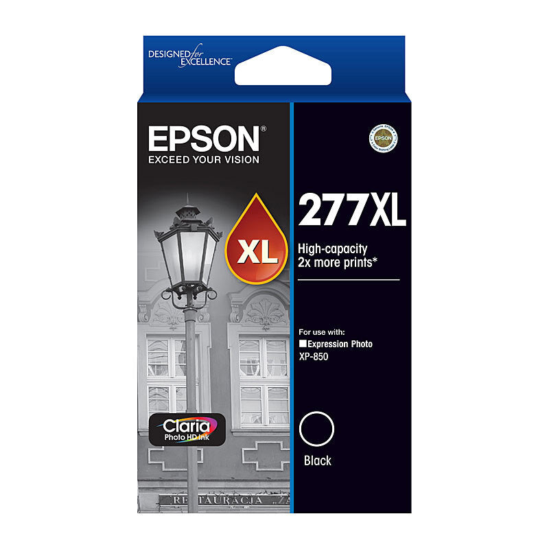 EPSON 277XL BLACK HIGH YIELD INK CARTRIDGE