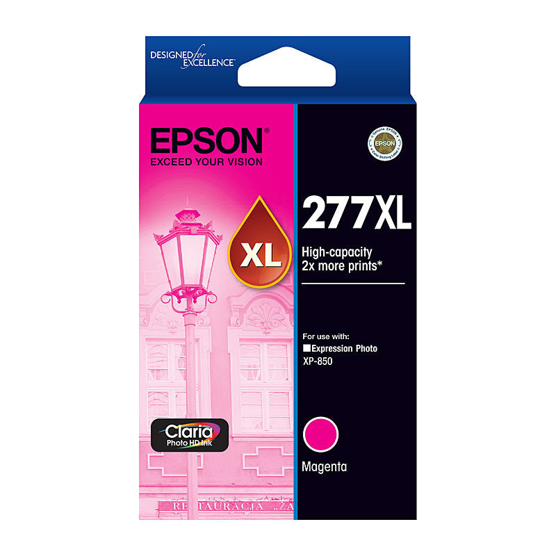 EPSON 277XL MAGENTA HIGH YIELD INK CARTRIDGE