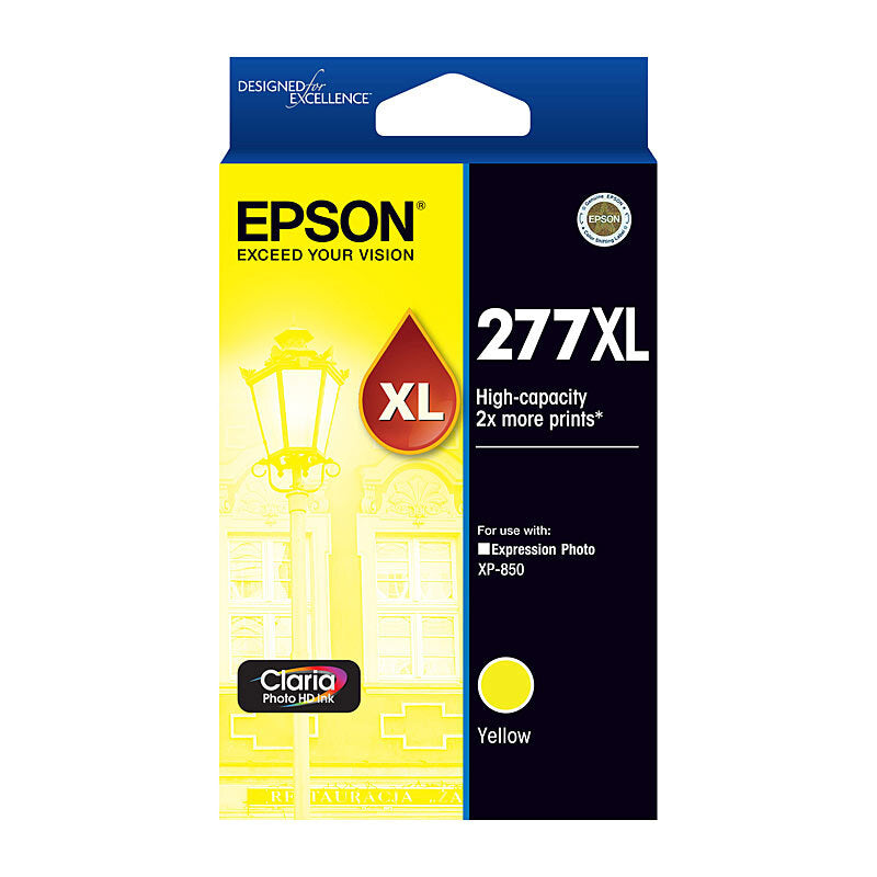 EPSON 277XL YELLOW HIGH YIELD INK CARTRIDGE