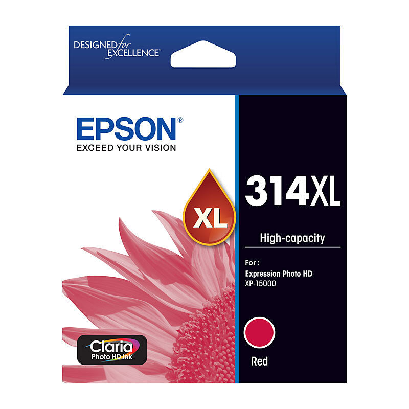 EPSON C13T01M592 314XL HIGH YIELD RED INK CARTRIDGE