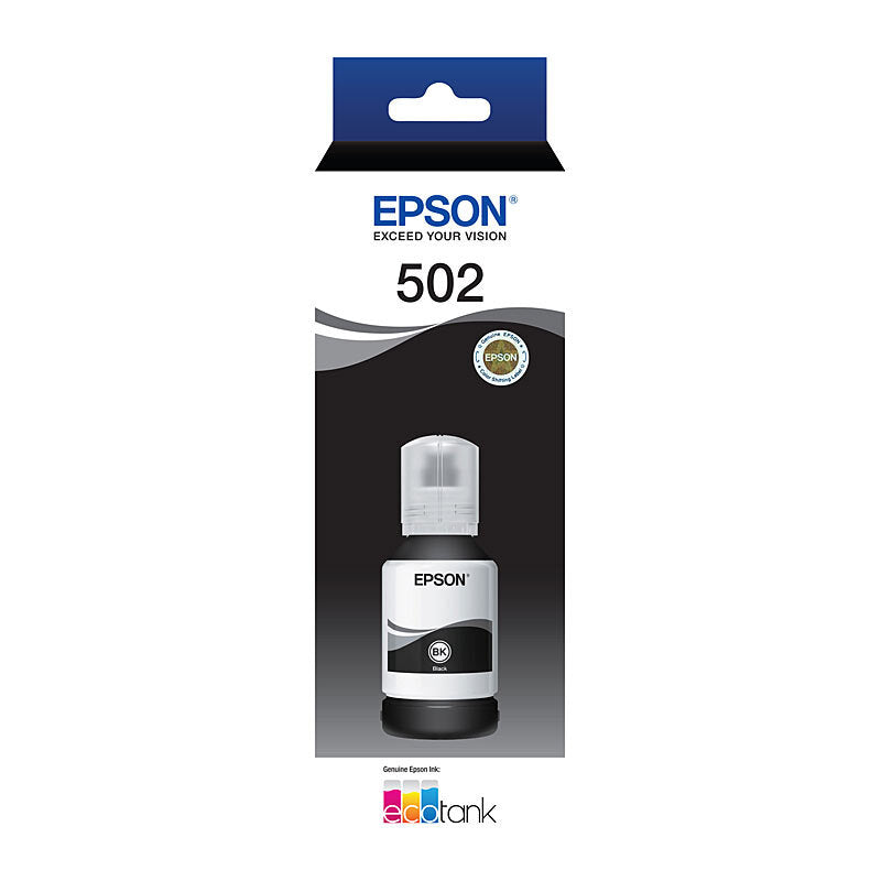 EPSON C13T03K192 T502 BLACK ECO TANK INK