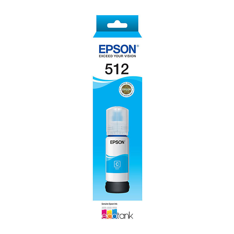 EPSON C13T00H292 T512 CYAN ECO TANK INK CARTRIDGE