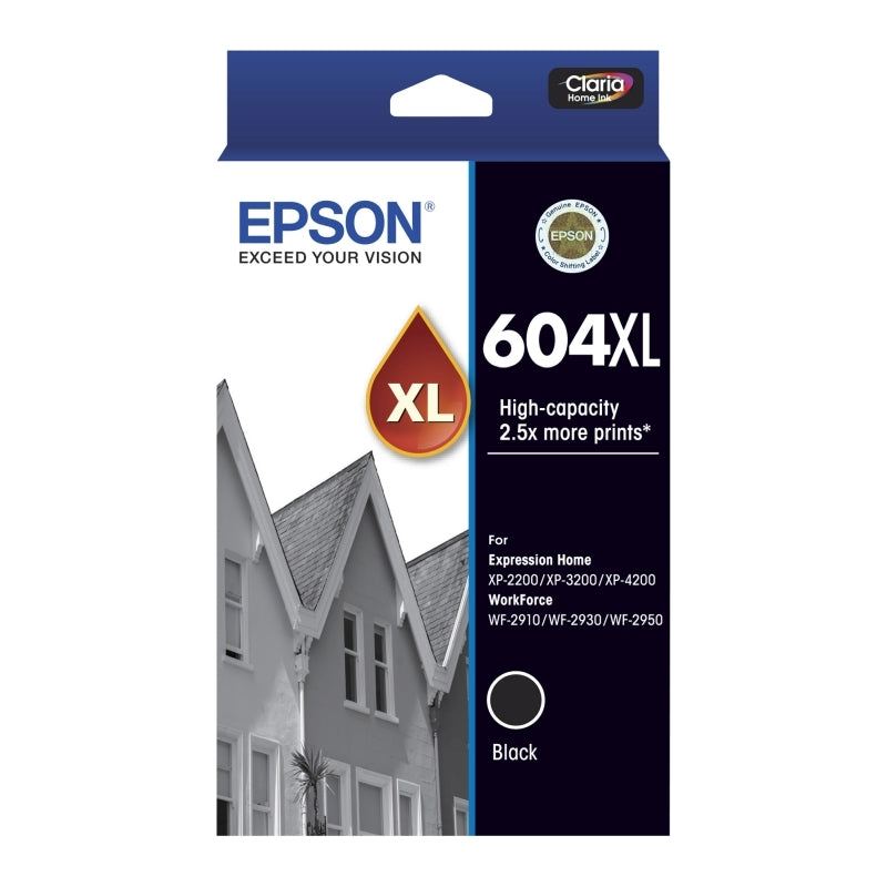 EPSON 604XL BLACK INK CARTRIDGE