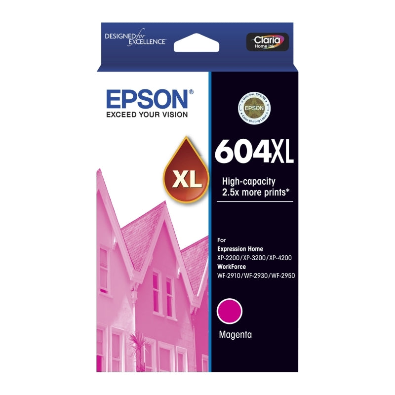 EPSON 604XL MAGENTA INK CARTRIDGE