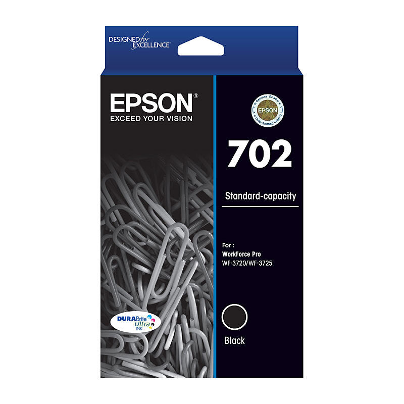 EPSON C13T344192 702 BLACK INK CARTRIDGE