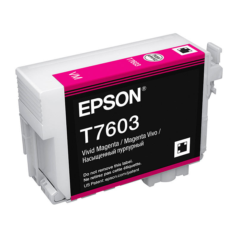 EPSON C13T760300 760 VIVID MAGENTA INK CARTRIDGE