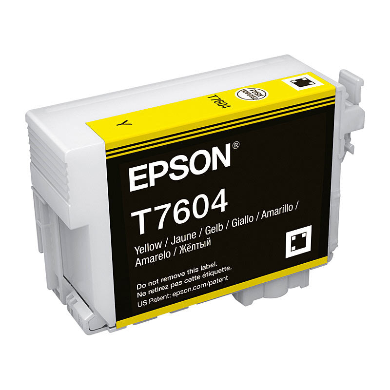 EPSON C13T760400 760 YELLOW INK CARTRIDGE