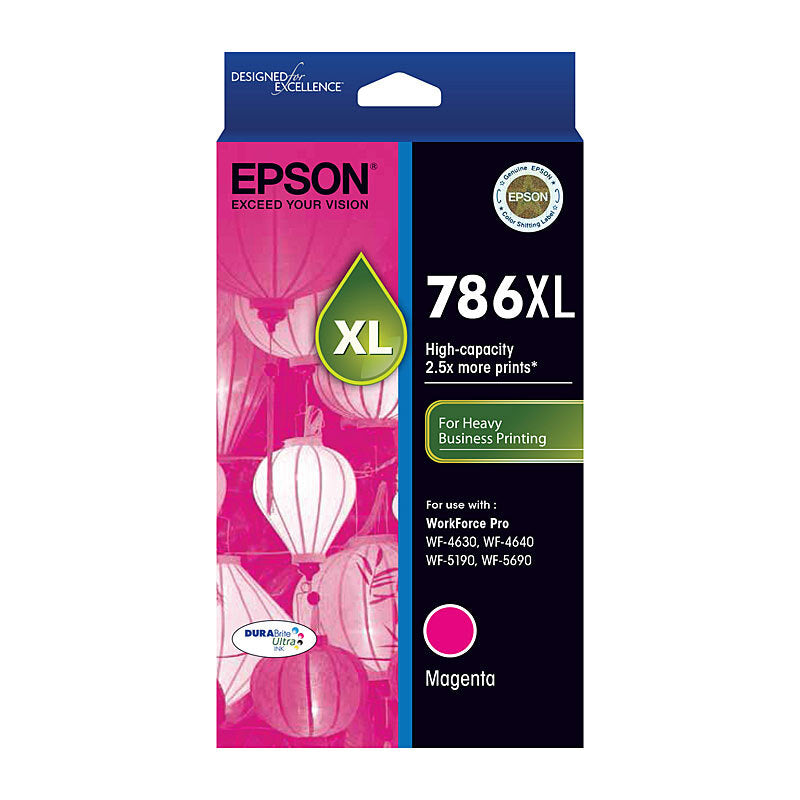 EPSON T7873 786XL MAGENTA INK CARTRIDGE
