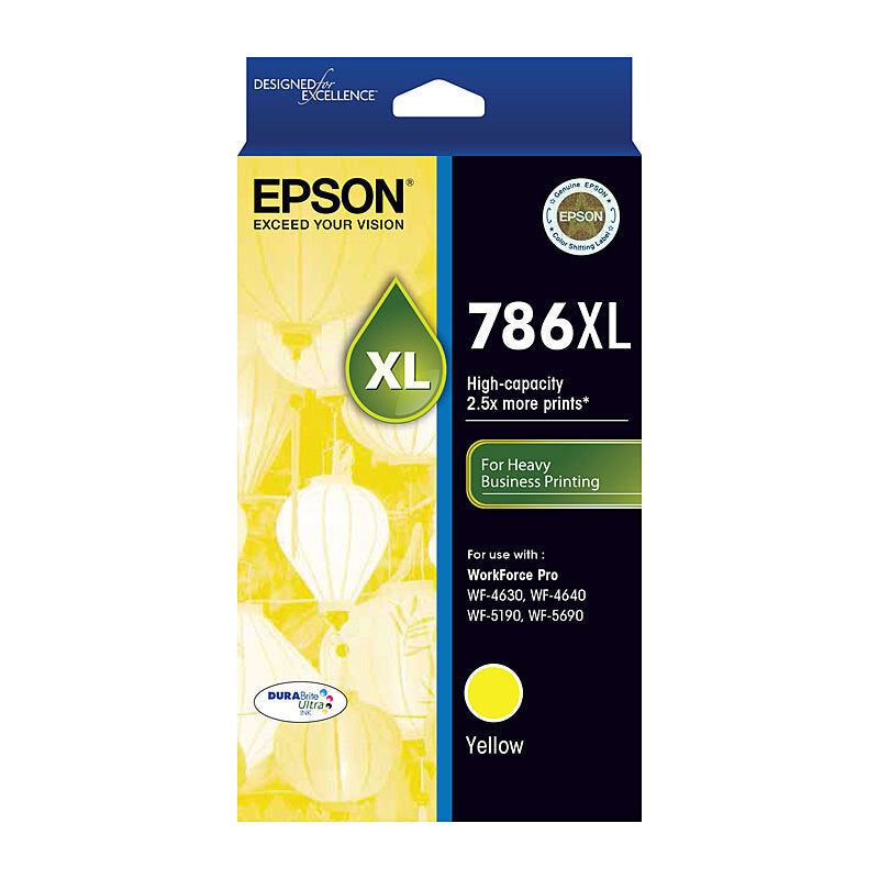 EPSON T7874 786XL YELLOW INK CARTRIDGE