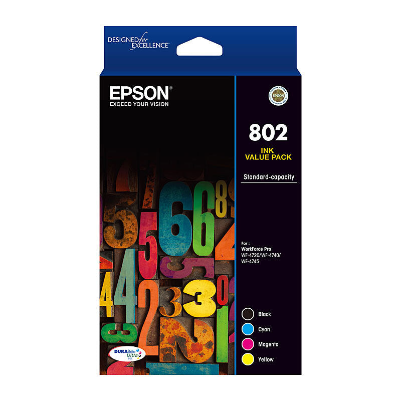 EPSON C13T355692 802 CMYK COLOUR PACK