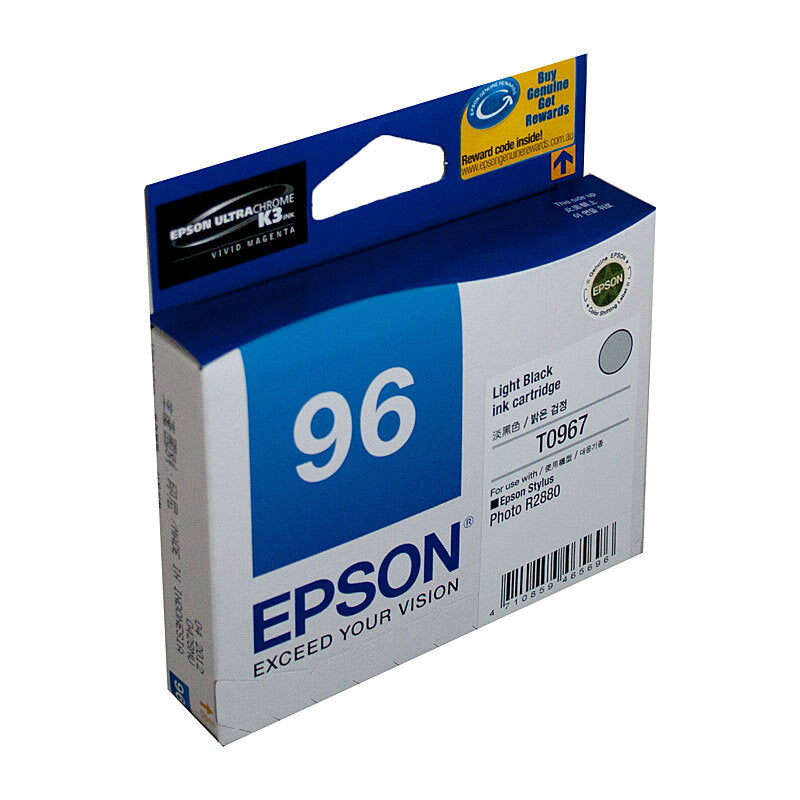 EPSON T0967 LIGHT BLACK INK CARTRIDGE