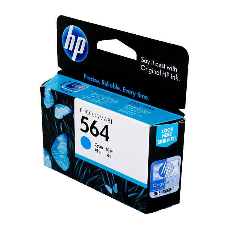 HP CB318WA 564 CYAN INK CARTRIDGE