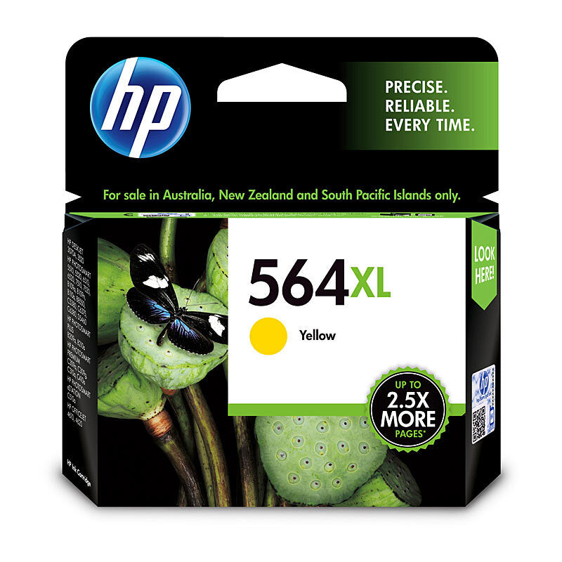 HP CB325WA 564XL YELLOW INK CARTRIDGE