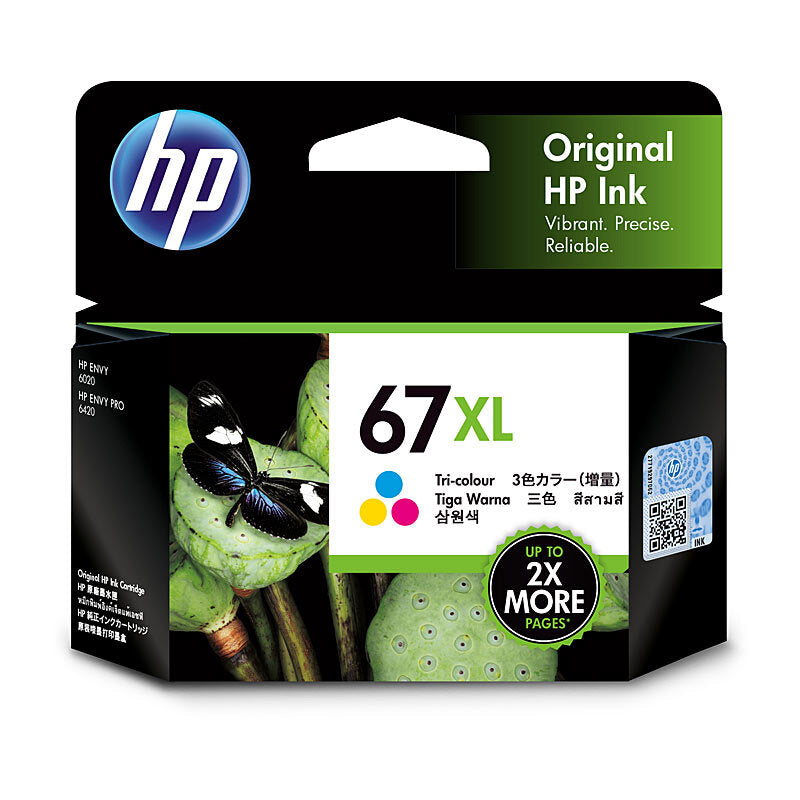 HP 67XL 3YM58AA TRI COLOUR INK CARTRIDGE