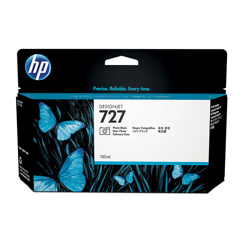 HP 3WX14A B3P23A 727 130ML PHOTO BLACK INK CARTRIDGE