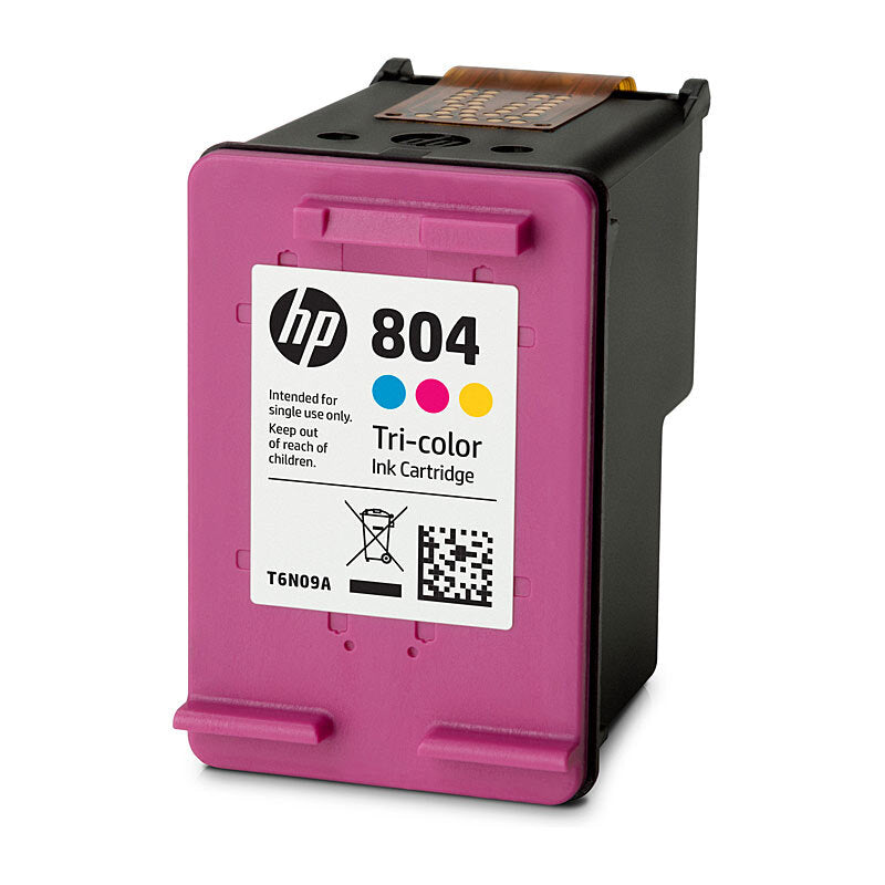 HP 804 T6N09AA TRI COLOUR INK CARTRIDGE