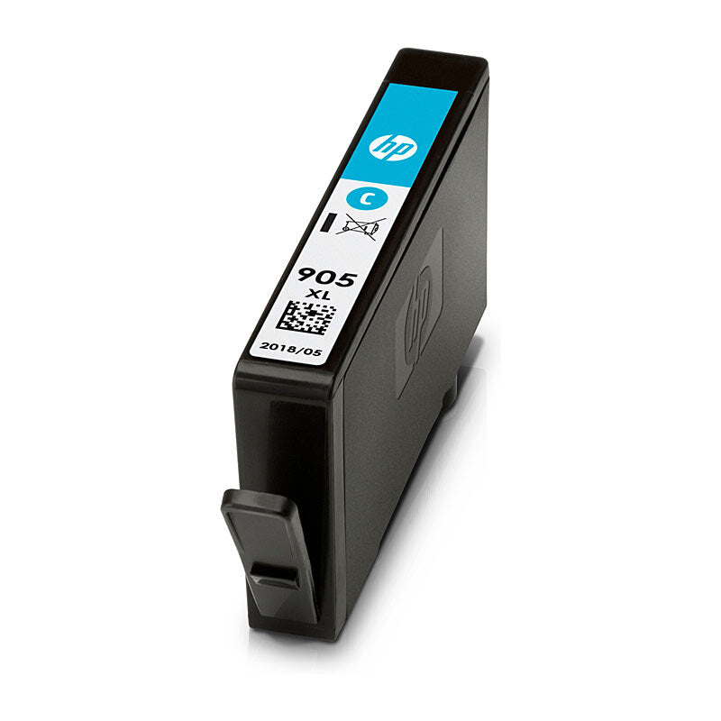 HP T6M05AA 905XL CYAN INK CARTRIDGE.