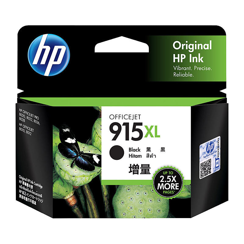 HP 3YM22AA 915XL BLACK INK CARTRIDGE