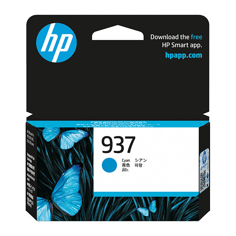 HP 937 4S6W2NA CYAN INK CARTRIDGE