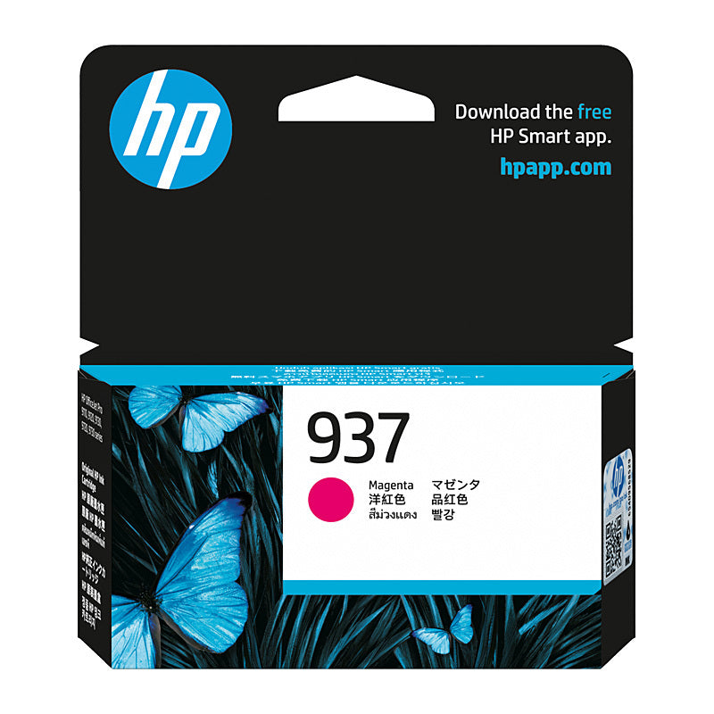 HP 937 4S6W3NA MAGENTA INK CARTRIDGE