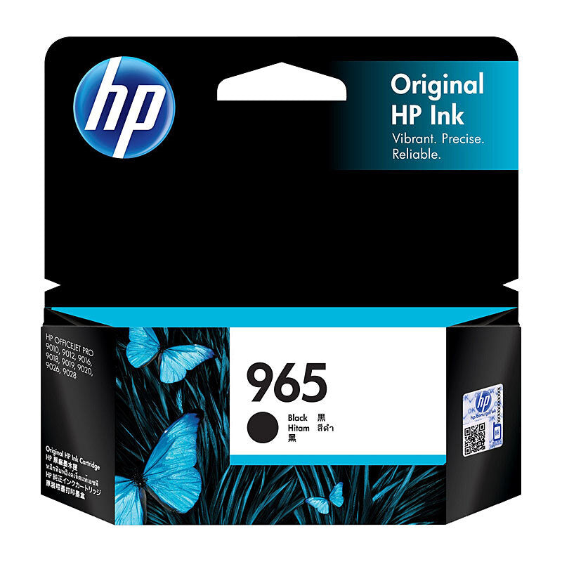 HP 3JA80AA 965 BLACK INK CARTRIDGE