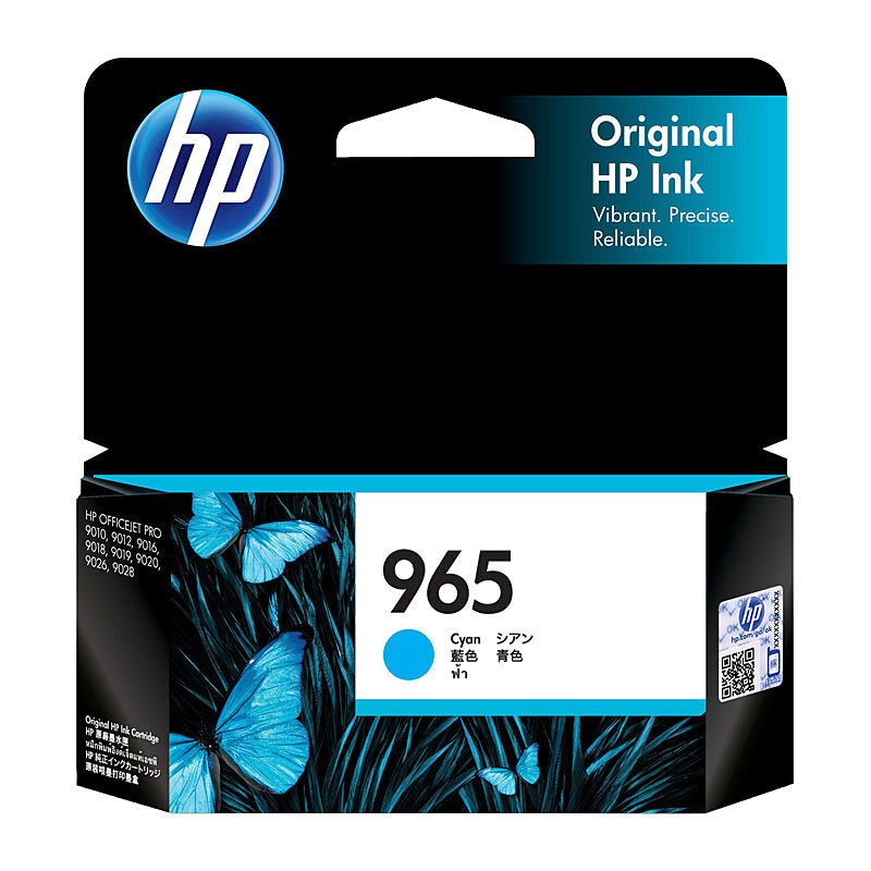 HP 3JA77AA 965 CYAN INK CARTRIDGE