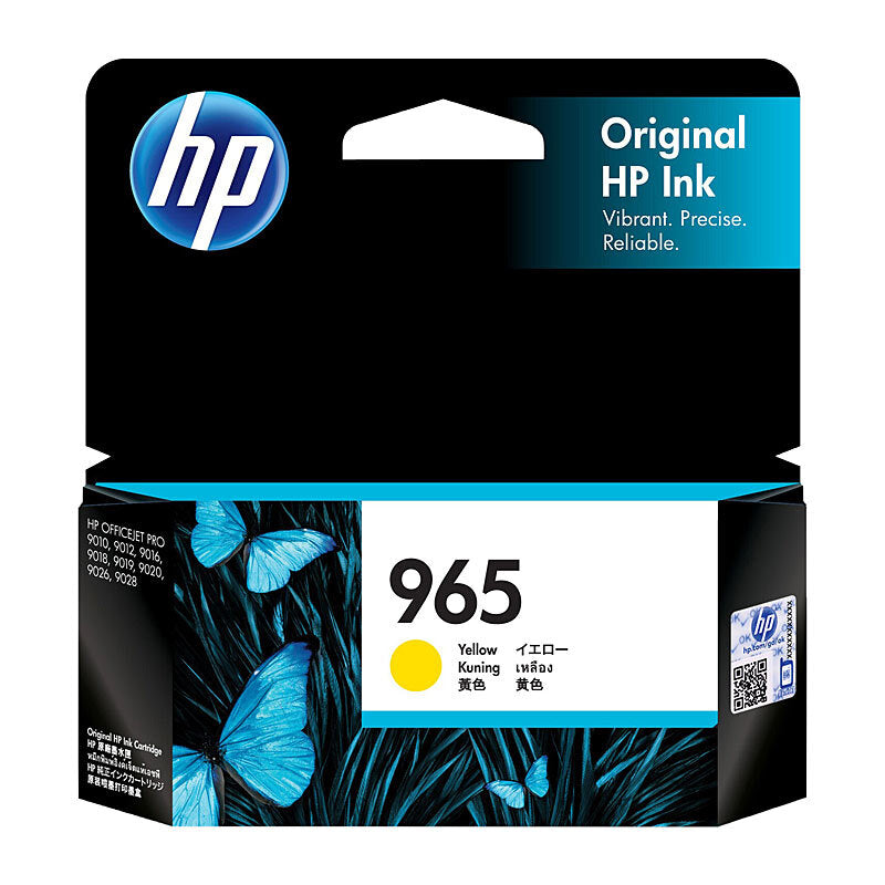 HP 3JA79AA 965 YELLOW INK CARTRIDGE