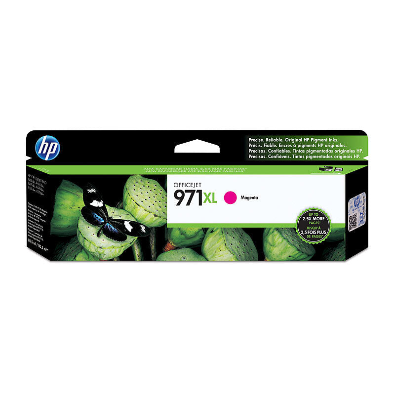 HP CN627AA 971XL MAGENTA INK CARTRIDGE