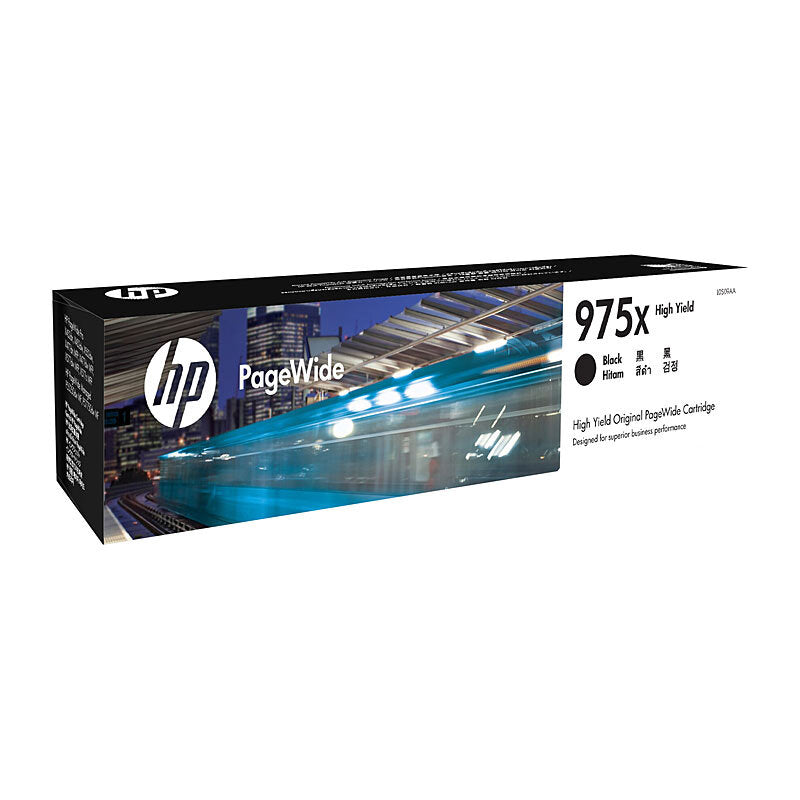 HP L0S09AA 975X BLACK INK CARTRIDGE.