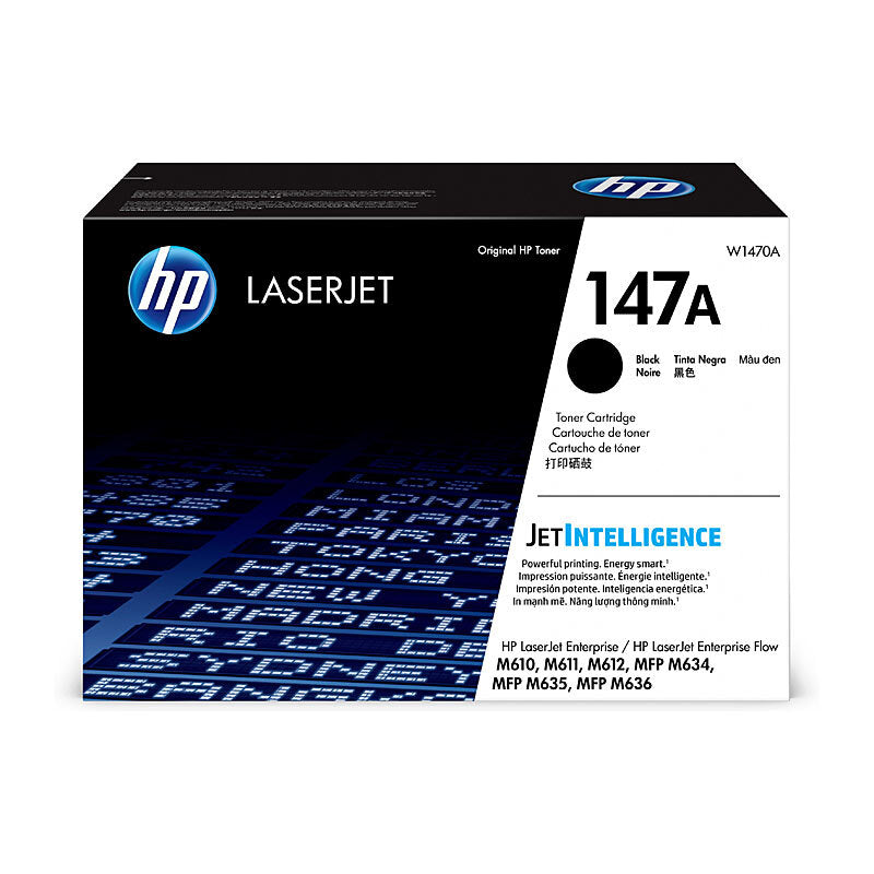HP W1470A 147A BLACK TONER CARTRIDGE