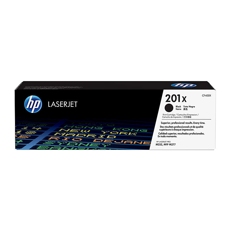 HP CF400X 201X BLACK TONER CARTRIDGE HIGH YIELD