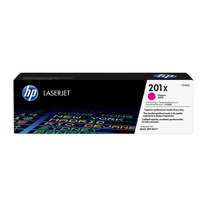 HP CF403X 201X MAGENTA TONER CARTRIDGE HIGH YIELD