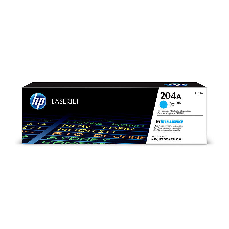 HP CF511A 204A CYAN TONER CARTRIDGE
