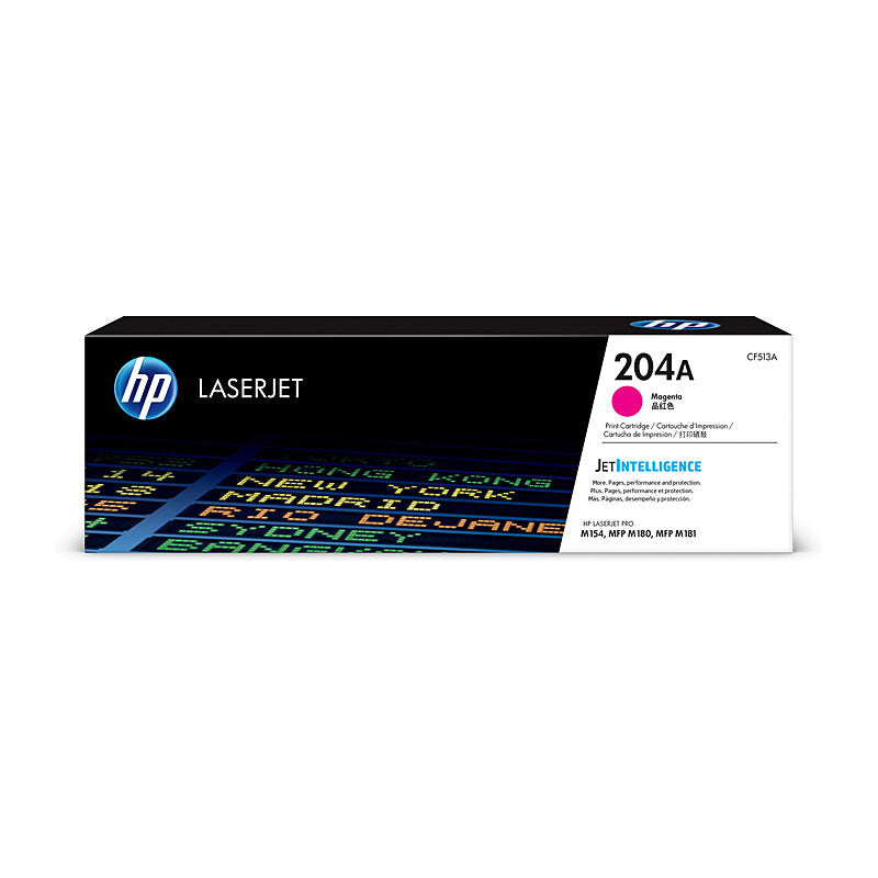HP CF513A 204A MAGENTA TONER CARTRIDGE