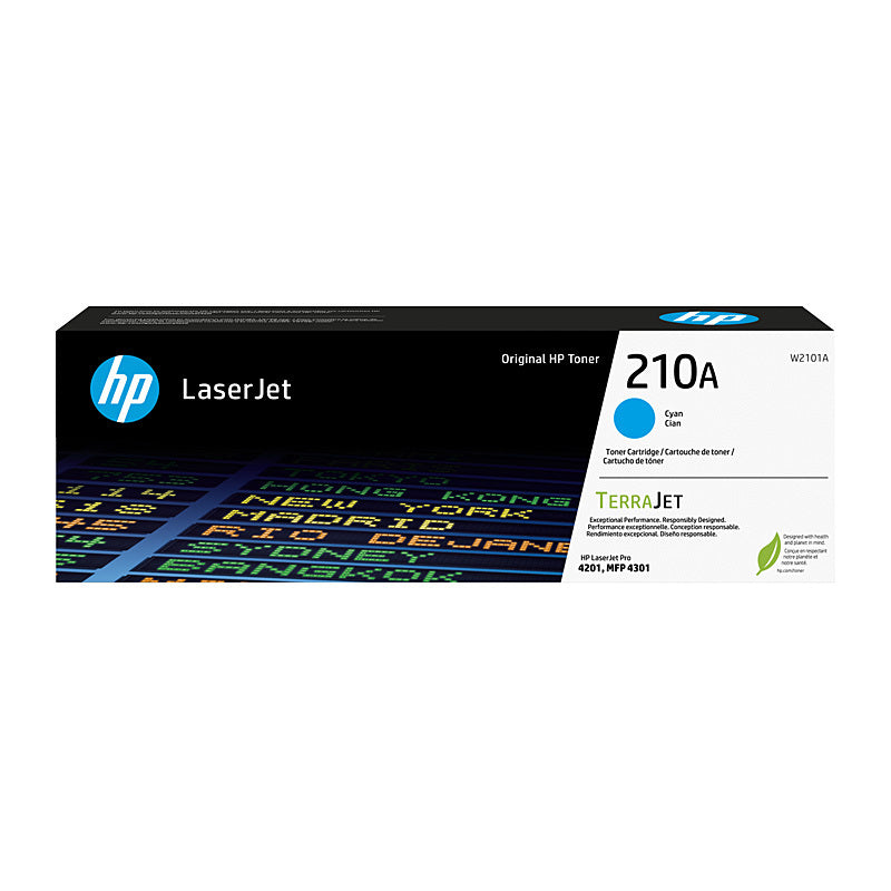 HP W2101A 210A CYAN TONER CARTRIDGE