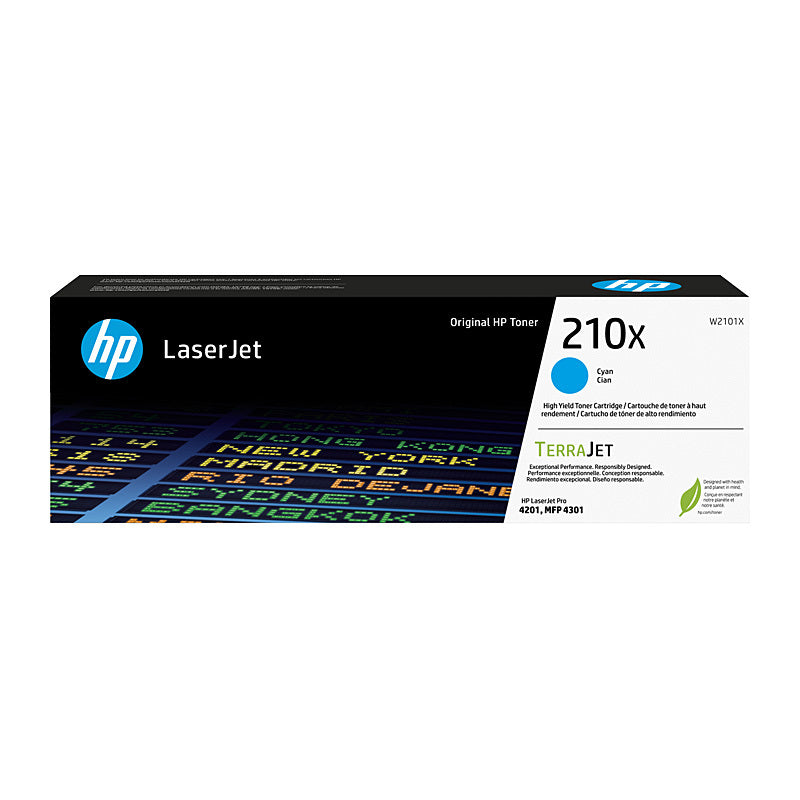 HP W2101X 210X CYAN TONER CARTRIDGE PRO MFP 4303
