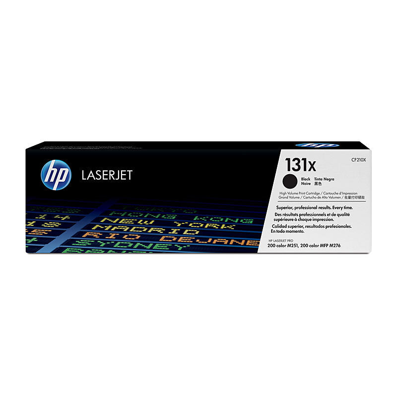 HP CF210X 131X BLACK TONER CARTRIDGE HIGH YIELD