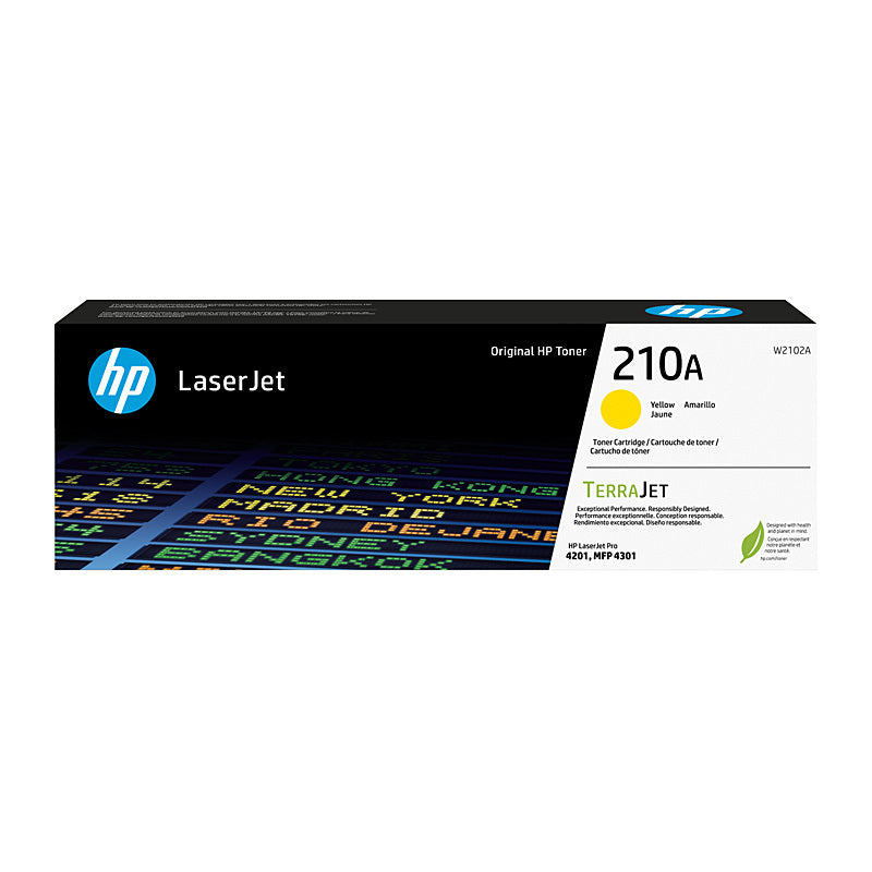 HP W2102A 210A YELLOW TONER CARTRIDGE