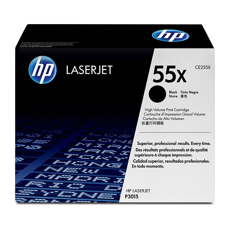 HP CE255X CE255JC TONER CARTRIDGE P3015 HIGH YIELD